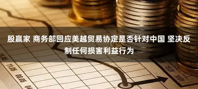股赢家 商务部回应美越贸易协定是否针对中国 坚决反制任何损害利益行为