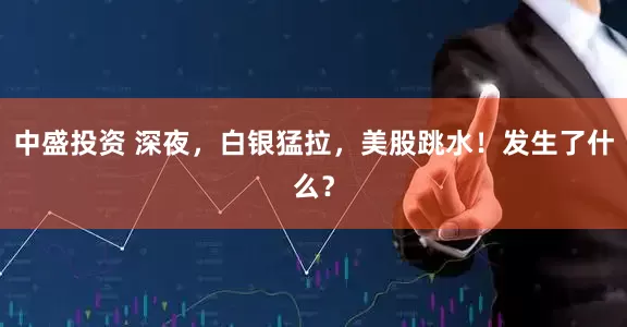 中盛投资 深夜，白银猛拉，美股跳水！发生了什么？