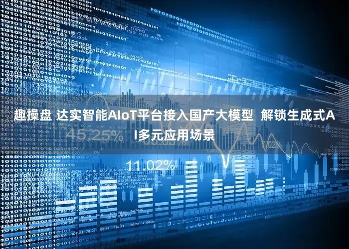 趣操盘 达实智能AIoT平台接入国产大模型  解锁生成式AI多元应用场景